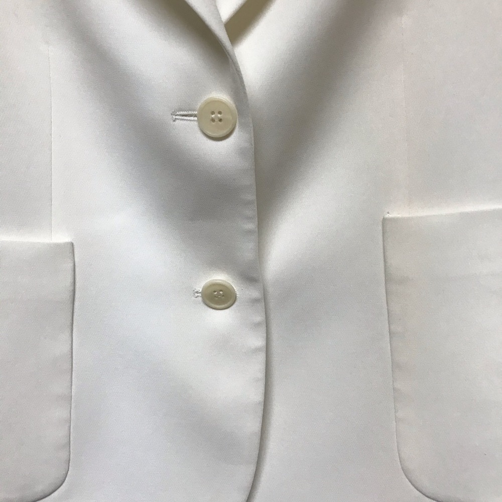 Theory Patch Pocket Blazer Winter White - image 2